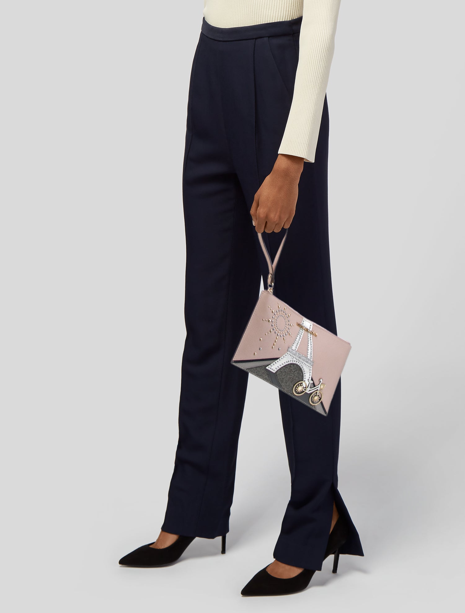 Michael Kors Saffiano Leather Clutch